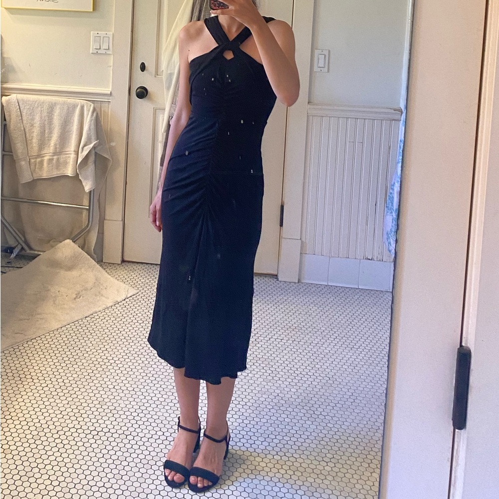 Diane von furstenberg Black Neely Dress NWT